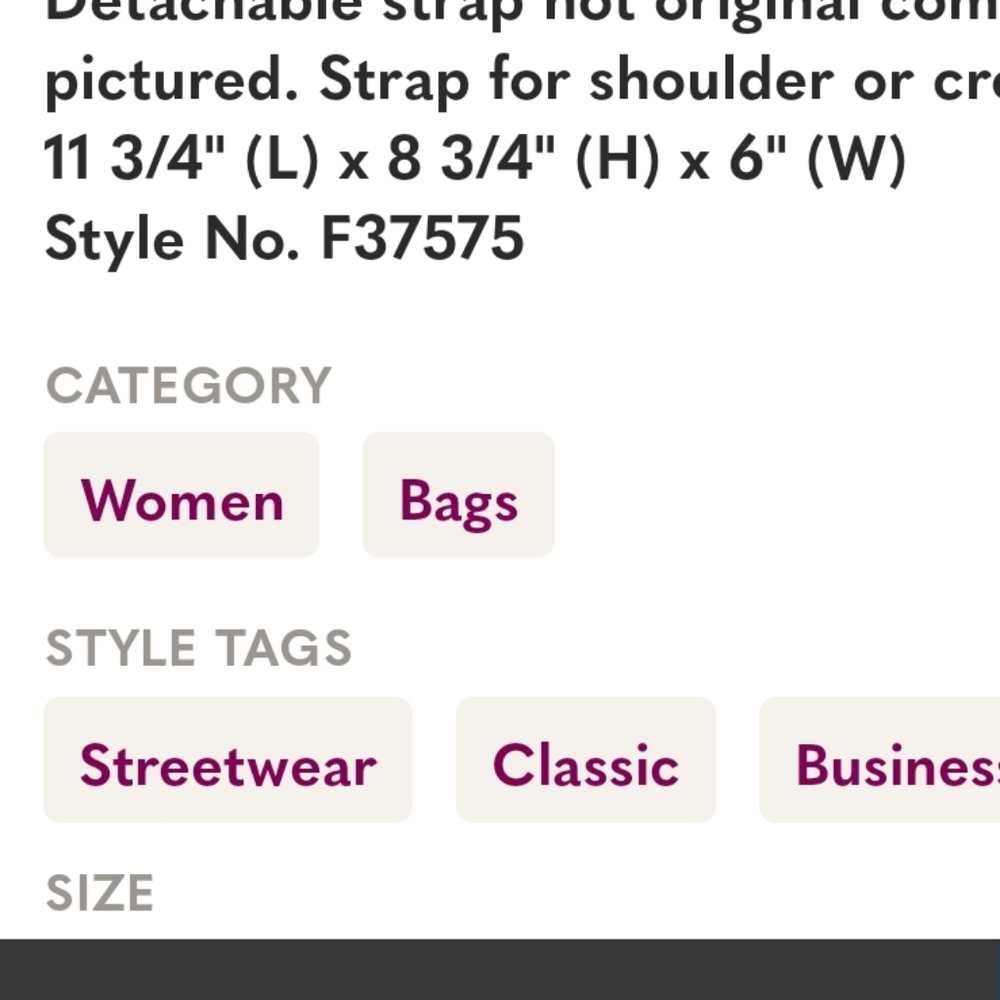 Coach MERCER 30 Black Leather Women's Bag 11 X 8 X 6 Approx - Picture 9 of 9